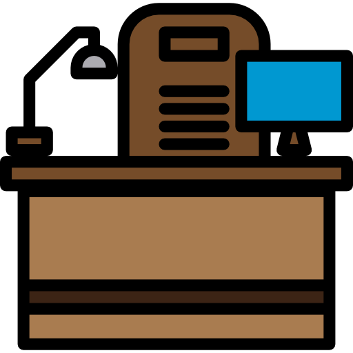 Desk Phatplus Lineal Color icon