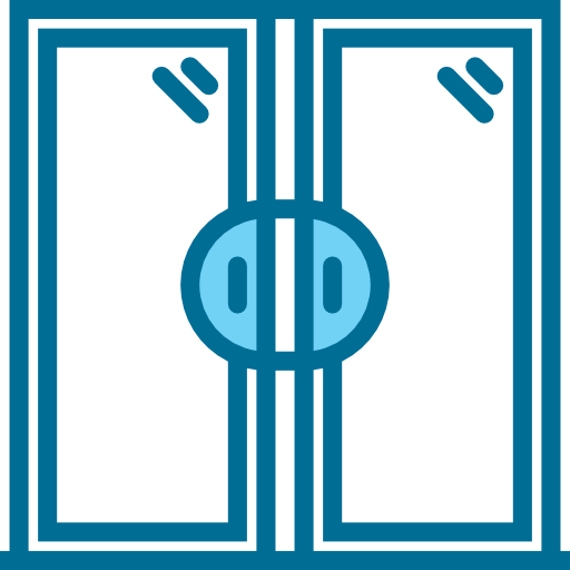 puerta doble Phatplus Blue icono