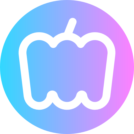 Bell pepper Super Basic Rounded Circular icon