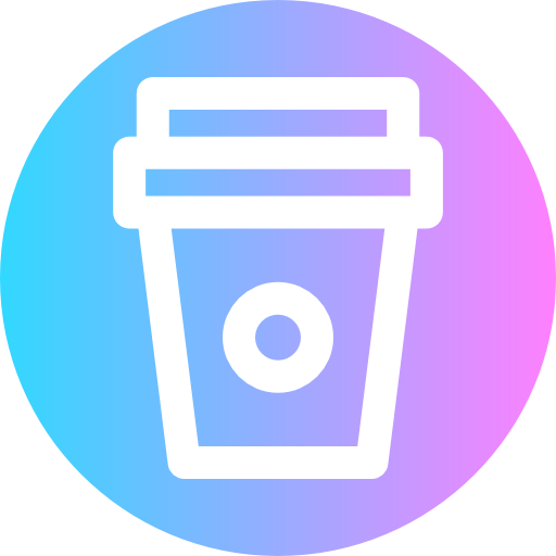 kaffeetasse Super Basic Rounded Circular icon