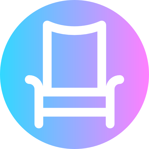 sillón Super Basic Rounded Circular icono