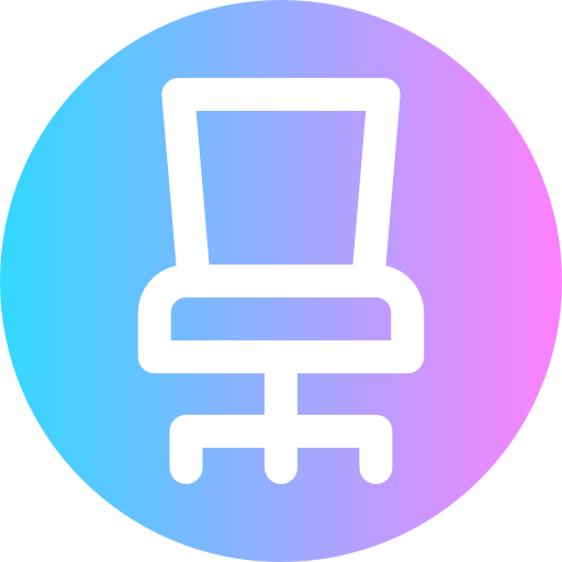 silla Super Basic Rounded Circular icono