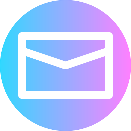 e-mail Super Basic Rounded Circular ikona