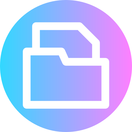Folder Super Basic Rounded Circular icon