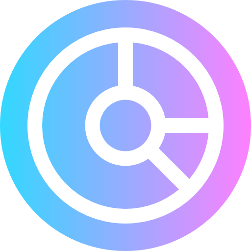 ダイアグラム Super Basic Rounded Circular icon