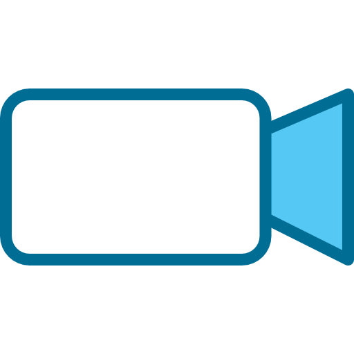 Video camera Phatplus Blue icon