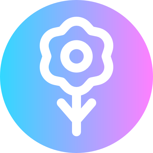 bloem Super Basic Rounded Circular icoon