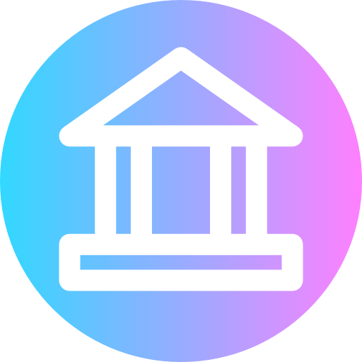 은행 Super Basic Rounded Circular icon
