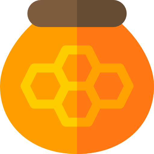 Honey Basic Rounded Flat icon