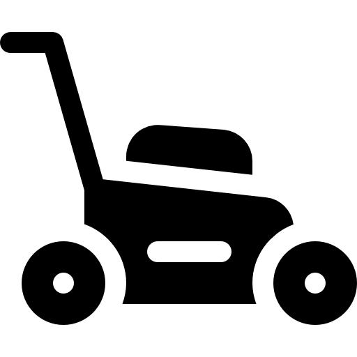 kosiarka Basic Rounded Filled ikona