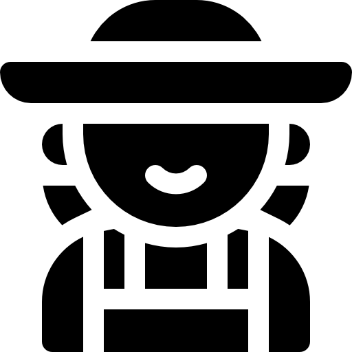 ogrodnik Basic Rounded Filled ikona