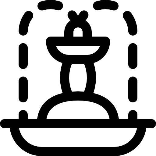 분수 Basic Rounded Lineal icon