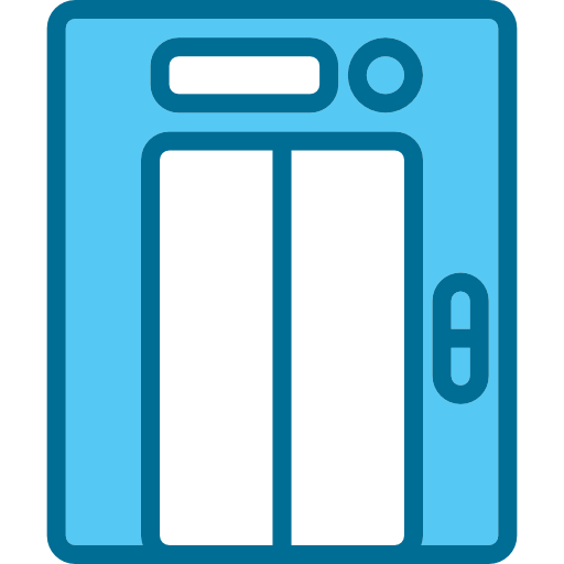 エレベーター Phatplus Blue icon