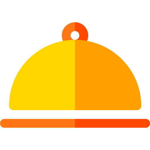 Dinner Basic Rounded Flat icon