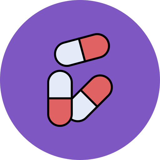 Capsules Generic color lineal-color icon