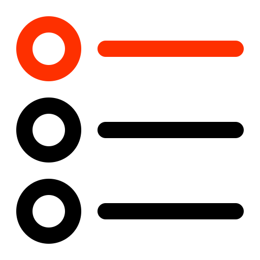 메뉴 열기 Generic color outline icon
