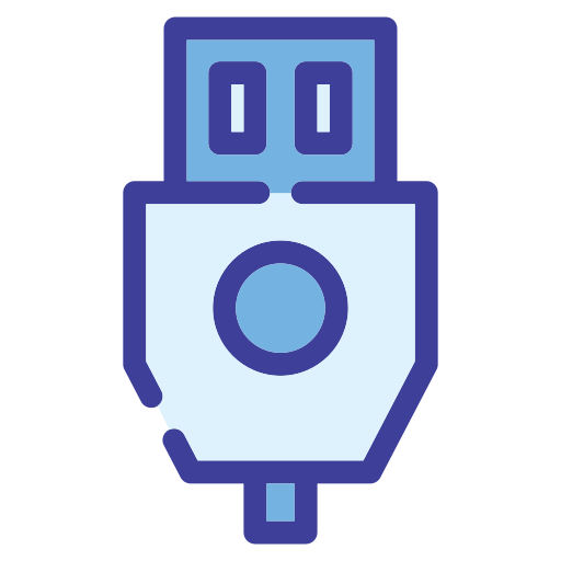 Usb Generic color lineal-color icon