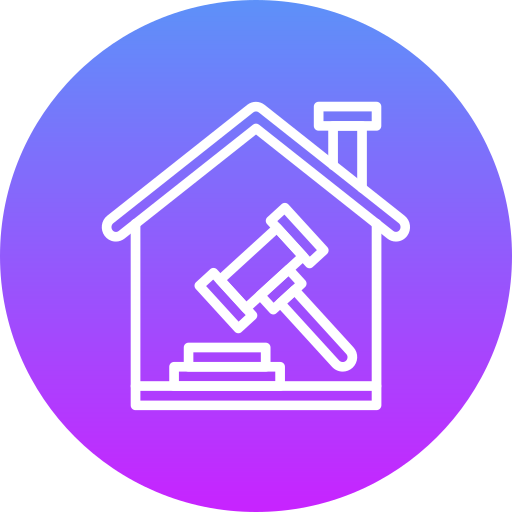 Auction Generic gradient fill icon