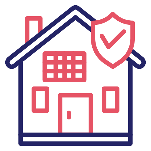 seguro de hogar Generic color outline icono
