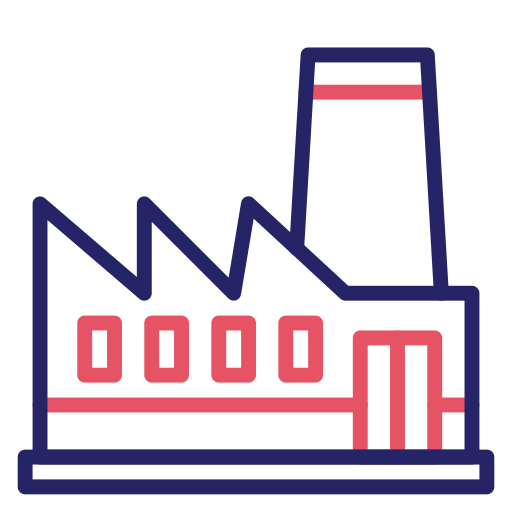 Factory Generic color outline icon