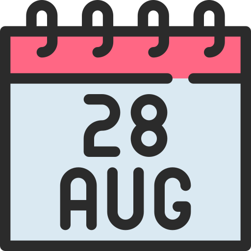 August Generic color lineal-color icon