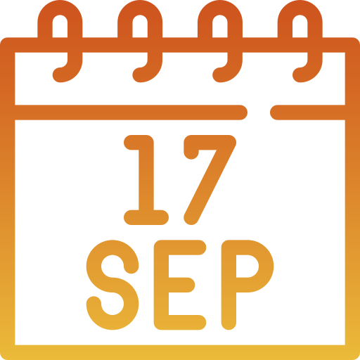settembre Generic gradient outline icona