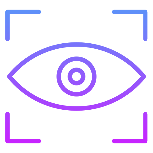 Vision Generic gradient outline icon