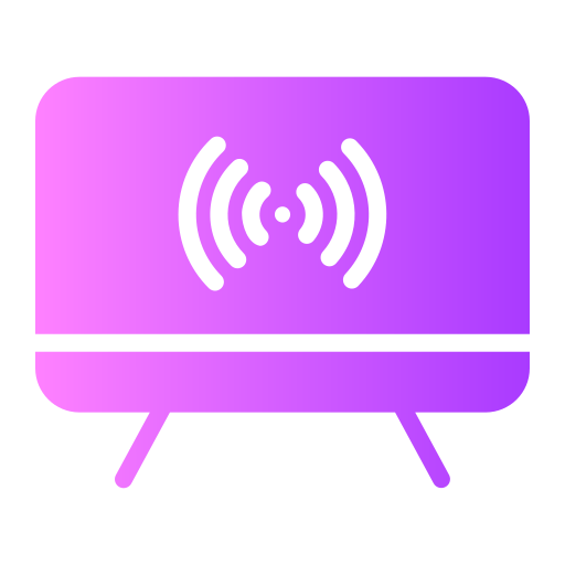 Smart tv Generic gradient fill icon