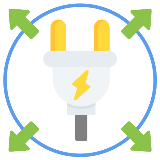 Energy consumption Generic color fill icon
