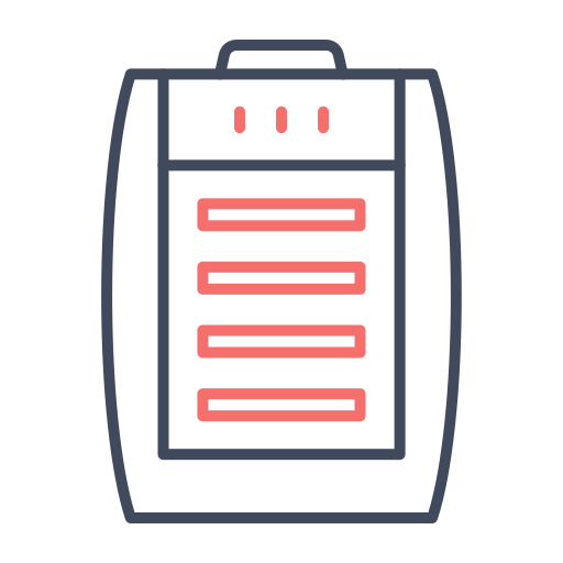 Air heater Generic color outline icon