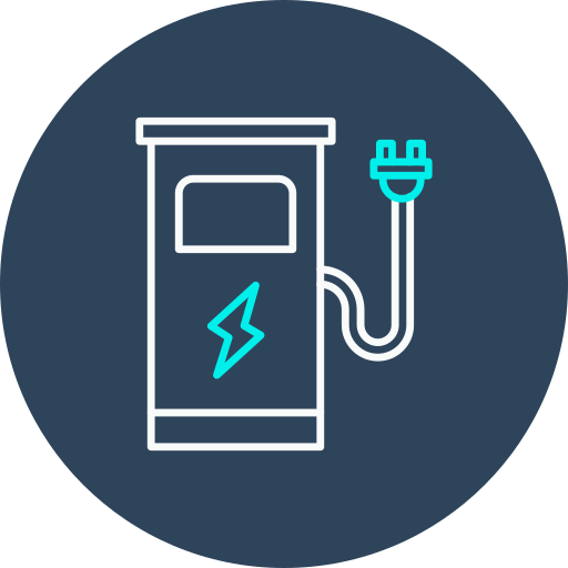 Charging station Generic color fill icon