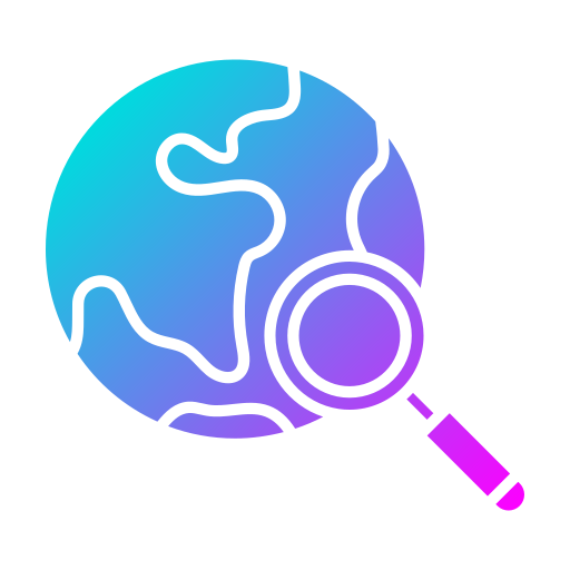 Global research Generic gradient fill icon