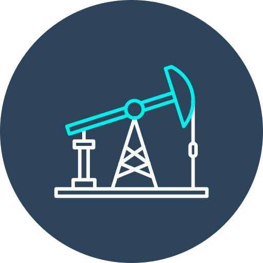 Fossil fuels Generic color fill icon