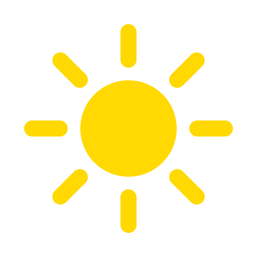 Sunny Generic color fill icon