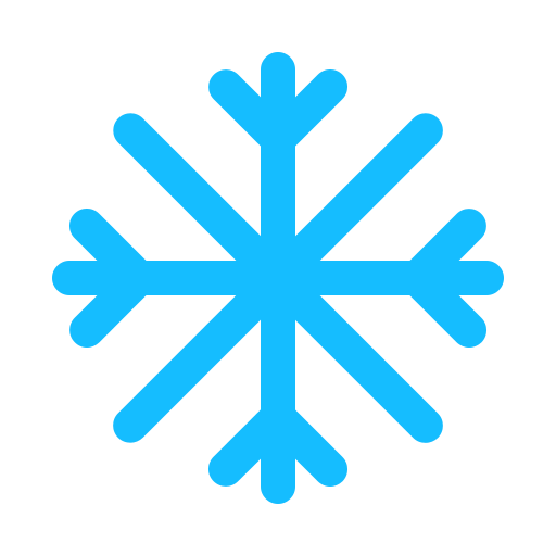 Snowflake Generic color fill icon