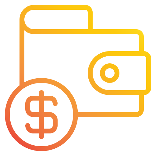 geldbörse Generic gradient outline icon