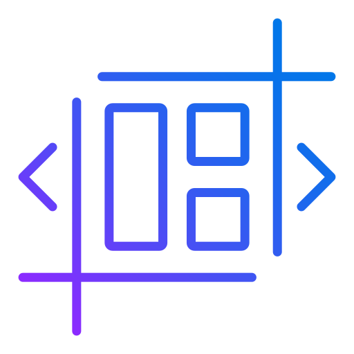 Customization Generic gradient outline icon