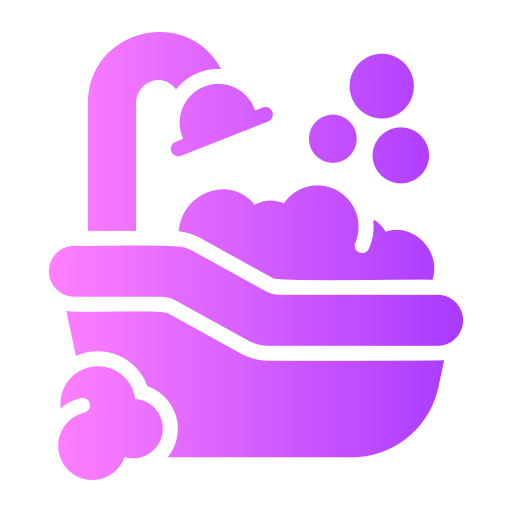 bañera Generic gradient fill icono