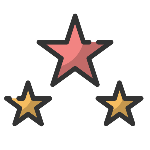 Star Generic color lineal-color icon