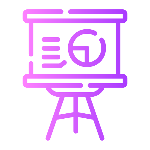 프레젠테이션 Generic gradient outline icon
