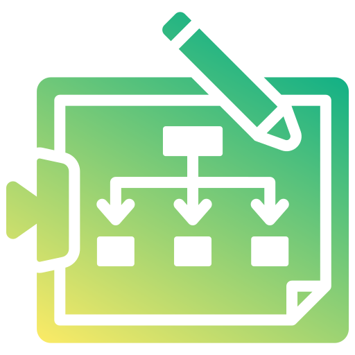 Planning Generic gradient fill icon