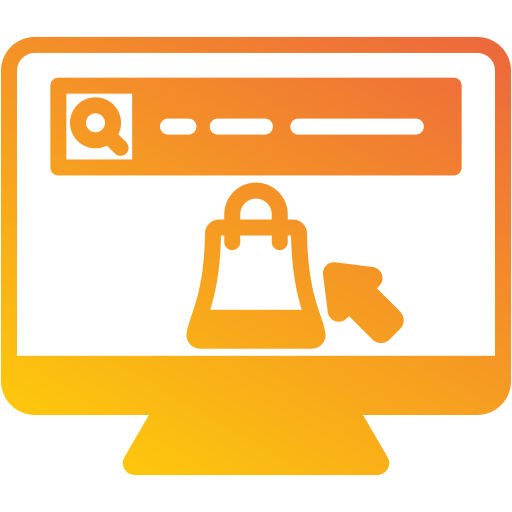 온라인 상점 Generic gradient fill icon