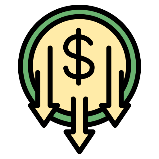 argent en dollars Generic color lineal-color Icône