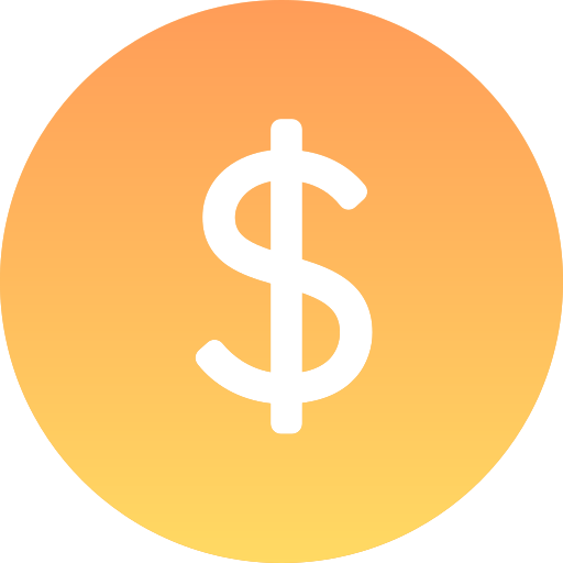 doller Generic gradient fill icon