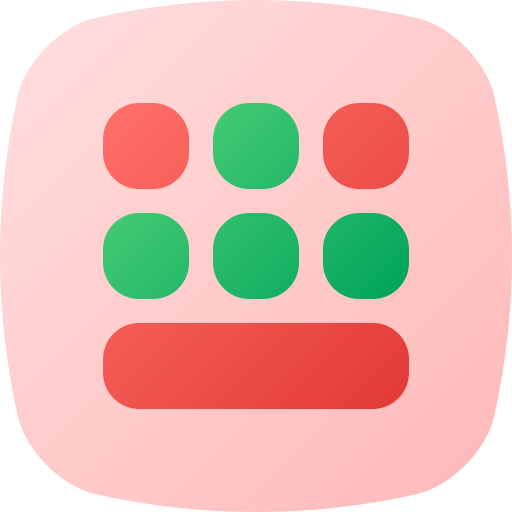 layout Generic gradient fill icon