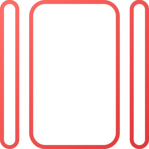 center Generic gradient outline icon