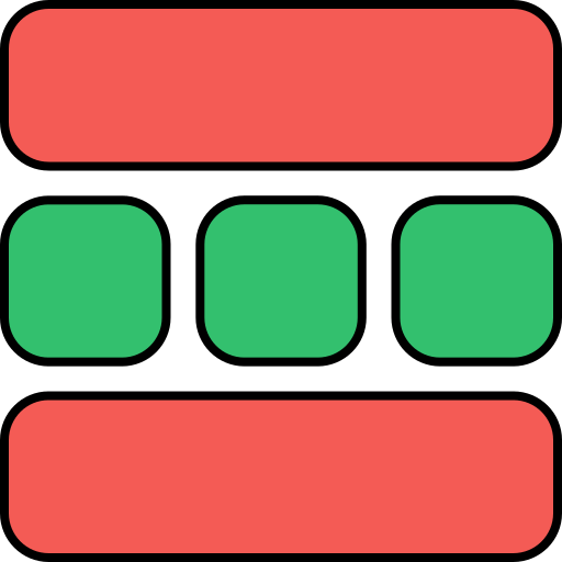 disposizione Generic color lineal-color icona