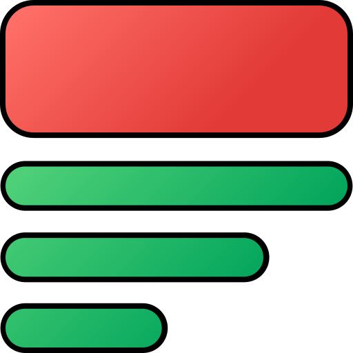 disposición Generic gradient lineal-color icono