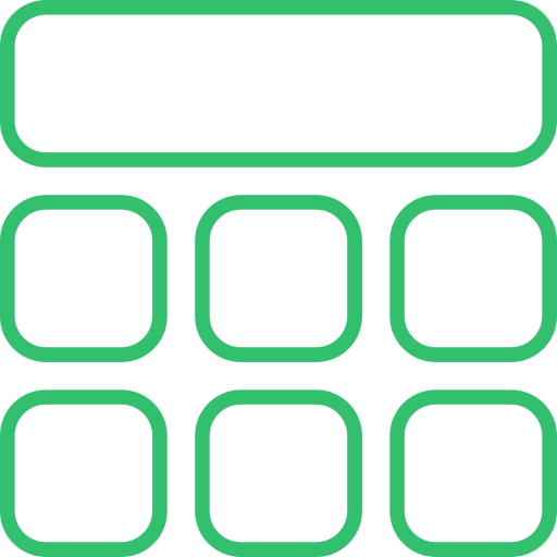 Layout Generic color outline icon