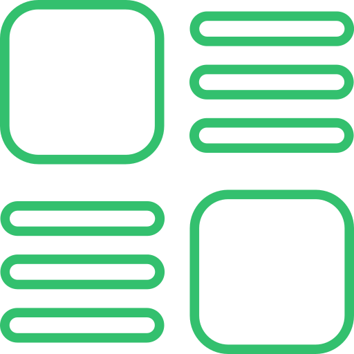 Layout Generic color outline icon